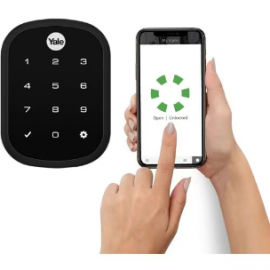 Assa Abloy YALE ASSURE SL MATT BLACK WITH YALE ACCESS YRD256HKMBK