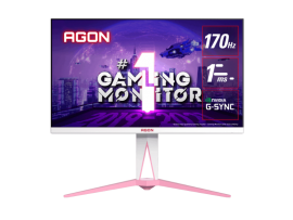 AGON 27" (16:9) QHD IPS LED, 1MS, 170HZ, G-SYNC, HDMI(2), DP(2), USB, SPKR, H/ADJ, 3YR AG275QXR