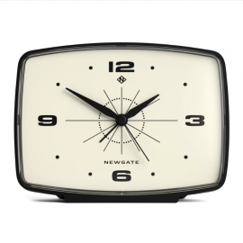 Newgate Brooklyn Alarm Clock - Black NM-ALM/BRO20K