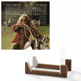 Janis Joplin Janis Joplins Greatest Hits Vinyl Album & Crosley Record Storage Display Stand SM-19075819581-BS