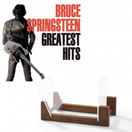 Bruce Springsteen Greatest Hits Vinyl Album & Crosley Record Storage Display Stand SM-19075820661-BS