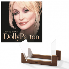 Dolly Parton The Very Best Of Dolly Parton Vinyl Album & Crosley Record Storage Display Stand SM-19439751631-BS