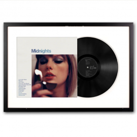 Framed Taylor Swift Midnights Vinyl Album Art UM-2445789825-FD