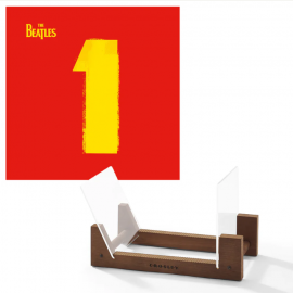 The Beatles - 1 - Double Vinyl Album & Crosley Record Storage Display Stand UM-4756790-BS