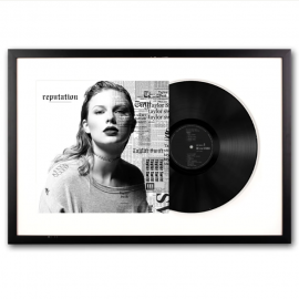 Framed Taylor Swifts Reputation Vinyl Album Art UM-3003315-FD