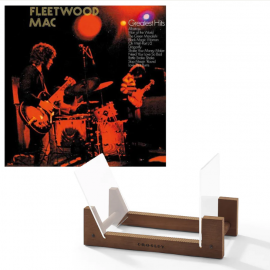 Fleetwood Mac Greatest Hits Vinyl Album & Crosley Record Storage Display Stand SM-MOVLP103-BS