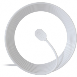 Arlo VMA5600C Charging Cable - 7.62 m - For Security Camera - Magnetic Charger - White - 1 Pcs VMA5600C-100AUS