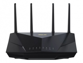 ASUS AX5400 WIRELESS ROUTER, DUAL BAND, GbE(4), ANT(6), USB(1), 3YR WTY RT-AX5400