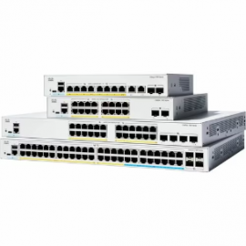 Cisco Catalyst 1300 C1300-24FP-4X 24 Ports Manageable Ethernet Switch - 10 Gigabit Ethernet - 10/100/1000Base-T, 10GBase-X - 3 Layer Supported - Modular - 437.40 W Power Consumption - 370 W PoE Budget - Optical Fiber, Twisted Pair - PoE Ports - 1U Hig C13