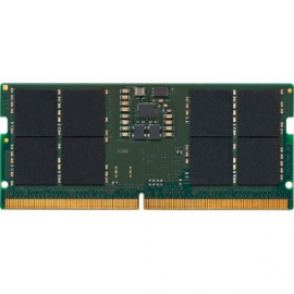 Kingston ValueRAM RAM Module for Notebook - 16 GB - DDR5-5600/PC5-44800 DDR5 SDRAM - 5600 MHz Single-rank Memory - CL46 - 1.10 V - Non-ECC - Unbuffered - 262-pin - SoDIMM KVR56S46BS8-16