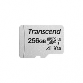 Transcend 300S 256 GB UHS-I (U3) microSDXC - 95 MB/s Read - 45 MB/s Write TS256GUSD300S-A