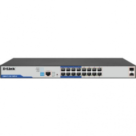 D-Link DGS-F1210 DGS-F1210-18PS-E 16 Ports Manageable Ethernet Switch - Gigabit Ethernet - 10/100/1000Base-T, 1000Base-X - 4 Layer Supported - Modular - 2 SFP Slots - 15 W Power Consumption - 135 W PoE Budget - Twisted Pair, Optical Fiber - PoE Ports  DGS
