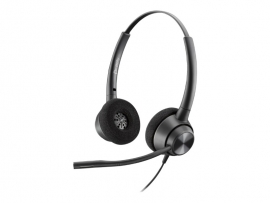 HP POLY ENCOREPRO EP320 OTH CORDED STEREO HEADSET,NOISE CANCELLING QUICK DISCONNECT 77T26AA