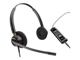 HP POLY ENCOREPRO EP525 MS STEREO CORDED HEADSET, USB-A & C 783R2AA