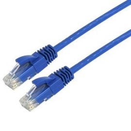 COMSOL 30CM RJ45 CAT 6 PATCH CABLE - BLUE UTP-.3-6B-BLU