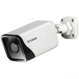 D-Link Vigilance DCS-F4705E 5 Megapixel Outdoor Network Camera - Colour - Bullet - 30 m Infrared Night Vision - Motion JPEG, H.265, H.264 - 2880 x 1620 - 2.80 mm Fixed Lens - 30 fps - CMOS - Fast Ethernet - IP67 - Rain Resistant, Weather Proof, Snow R DCS