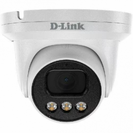 D-Link Vigilance DCS-F4805E 5 Megapixel Outdoor Network Camera - Colour - Turret - Black - 20 m Infrared Night Vision - Motion JPEG, H.265, H.264, HEVC - 2880 x 1620 - 2.80 mm Fixed Lens - 30 fps - CMOS - Fast Ethernet - Wall Mount, Pole Mount, Ceilin DCS