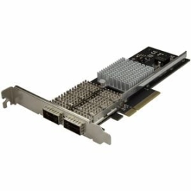 StarTech.com 40Gigabit Ethernet Card For Workstation - 40GBase-SR4, 40GBAse-LR4 - Qsfp+ - Plug-in Card - PCI Express X8 - Intel Xl710-Bm2 - 2 Port(s) - Optical Fiber PEX40GQSFDPI