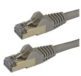 Startech 1m Gray Cat6a Ethernet Cable - Stp 6aspat1mgr