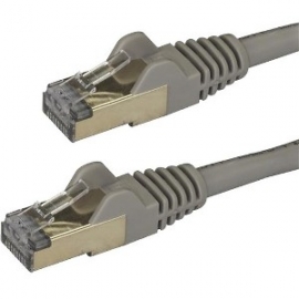 Startech 2m Gray Cat6a Ethernet Cable - Stp 6aspat2mgr
