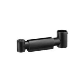 Apa-A200 Pos Fixed Length Arm - Length 200mm (8") - Pole Attachment 45mm (1.8") - Steel - Black APA-A200