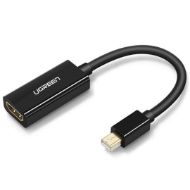 Ugreen 10461 Mini DP To Hdmi Adapter Black ACBUGN10461
