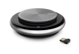 Yealink CP900 Portable Speakerphone Microsoft Teams USB/Bluetooth, High-Quality Audio, Includes BT50 Bluetooth Dongle ( Dongle In Hand Strap ) TEAMS-CP900-BT