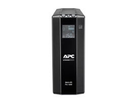 APC (BR1600MI) Back-UPS Pro (Br), 1600VA, IEC(8), Avr, LCD Monitoring, 2YR Wty BR1600MI