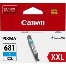 Canon Original Extra High Yield Inkjet Ink Cartridge - Cyan Pack CLI681XXLC