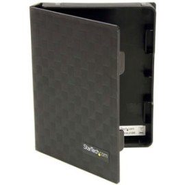 StarTech.com 2.5in Anti-Static Hard Drive Protector Case - Black (3pk) - Polypropylene - Black - 1 Hard Drive HDDCASE25BK