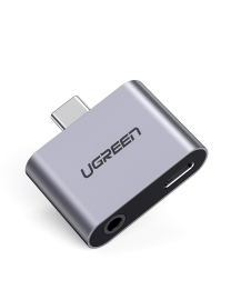 Ugreen 70312 2-in-1 USB C To C And 3.5mm Adapter ACBUGN70312