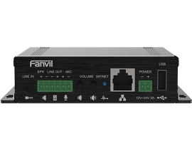 Fanvil PA3 Video Intercom & Paging Gateway, 2 Sip Lines, 1 Speaker Interface And 1 Microphone Interface, Support USB Or Tf Card, Support Poe PA3