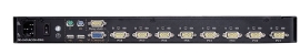Kvm 1RU Rackmount Switch W/ 19" Monitor: 8-Port VGA 006.008.7008