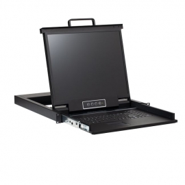 4Cabling Rackmount 19" Lcd Console Kvm Cable Included As1901