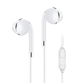 Kivee MT05W Earphone 3.5mm 1.2M White ELEKIVMT05W