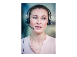Jabra Corded Biz 2400 Ii Duo Headset,Leatherette,Qd 2409-720-209