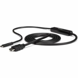 StarTech.com USB C To HDMI Cable - 3 Ft / 1m - USB-C To HDMI 4K 60Hz - USB Type C To HDMI - Computer Monitor Cable - Eliminate Clutter By Connecting Your USB Type-C Computer Directly To An HDMI Display Without Additional Adapters - Works With The MacBook