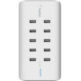 Belkin RockStar B2B139 120 W Ac Adapter - For Smartphone, Tablet Pc, USB Device - 5 V Dc Output - 2.40 A B2B139AU