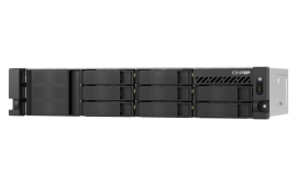 QNAP TS-855eU-8G, 2U short-depth rackmount NAS with 8-core computing power, Intel Atom C5125 8-core processor, 2.8GHz, 8 GB SODIMM DDR4 (1x 8 GB), 2 Yrs WTY