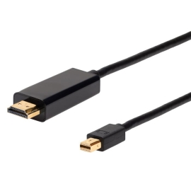 1.5m Mini DisplayPort Male To Hdmi® Male Cable | Supports 4K@60Hz As Specified In Hdmi 2.0 022.002.0461