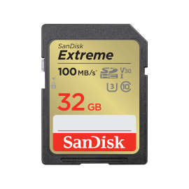 SanDisk 32GB Extreme Sd Uhs-I Card (Sdsdxvt-032G-Gncin) FFCSAN32GSDXVT