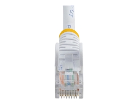 Startech.Com 50CM White Cat5E/ Cat 5 Snagless Ethernet Patch Cable 0.5 M 45PAT50CMWH