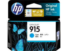 Hp 915 Cyan Original Ink Cartridge 3Ym15Aa