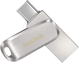 Sandisk 128G Sdddc4-128G-G46 Ultra Dual Drive Luxe USB3.1 Type-C (150MB) New FUSSAN128GSDDDC41