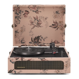 Crosley Voyager Bluetooth Portable Turntable - Floral CRIW8017B-FL4
