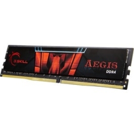 G.Skill Aegis RAM Module - 8 Gb (1 X 8GB) - DDR4-2666/Pc4-21300 DDR3 Sdram - 2666 MHz - CL19 - 1.20 V - Non-ECC - Unbuffered - 288-pin - Dimm - Lifetime Warranty F4-2666C19S-8GIS