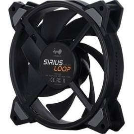 In Win Sirius Loop Asl120Fan-3Pk 3 Cooling Fan - Motherboard - 120 Mm Maximum Fan Diameter - 3 X Fan(s) - 84.95m³/h Maximum Airflow - 1800 Rpm - Long Life Sleeve Bearing - 4-Pin - Argb LED - Polybutylene Terephthalate (Pbt) - 3.4 Year Life SIRIUS ASL120