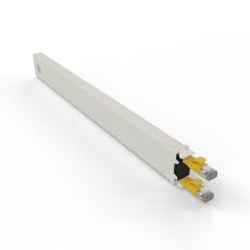 Patchbox Patchbox.One 8RU STP Yellow Cat6A Cable Management Cassette, To be Installed in Patchbox.One Frame (PONEFRAME) CONEX8STPYL