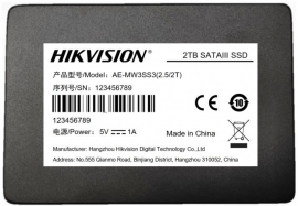 HIKVISION MOBILE MW3SS3 1TB SSD, 3YR AE-MW3SS3-1T