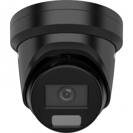 HIKVISION ACUSENSE G2H 2CD2386G2H-IU 8MP TURRET CAMERA, BLACK, FIXED 2.8MM,IR 30M, MIC, 3Y DS-2CD2386G2H-IU-BLK